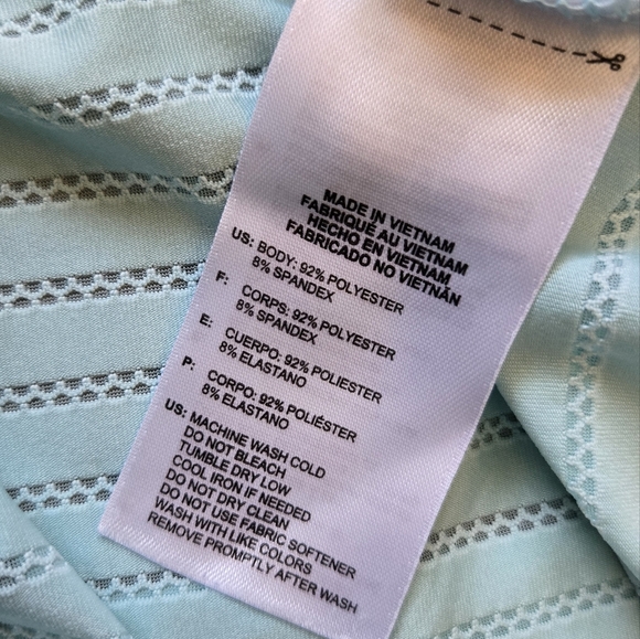 Adidas Climacool Mint Ladies Golf Active Collared Shirt Top Sise Medium - Picture 7 of 9